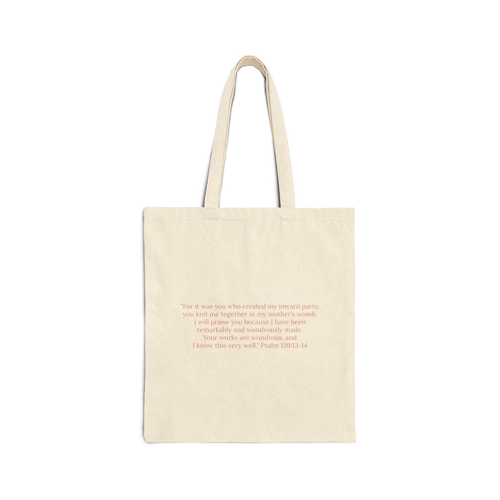 Made for More Tote | Psalm 139 | Christian Tote Bag | Faith