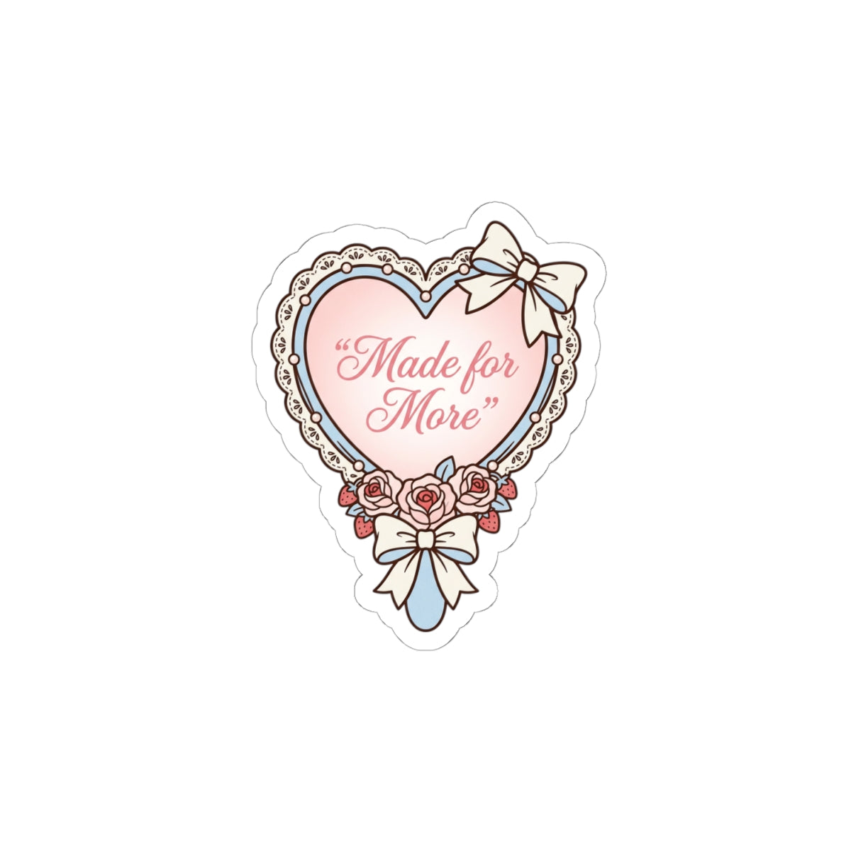 Made for More Heart Sticker | Faith | Christian | Sticker