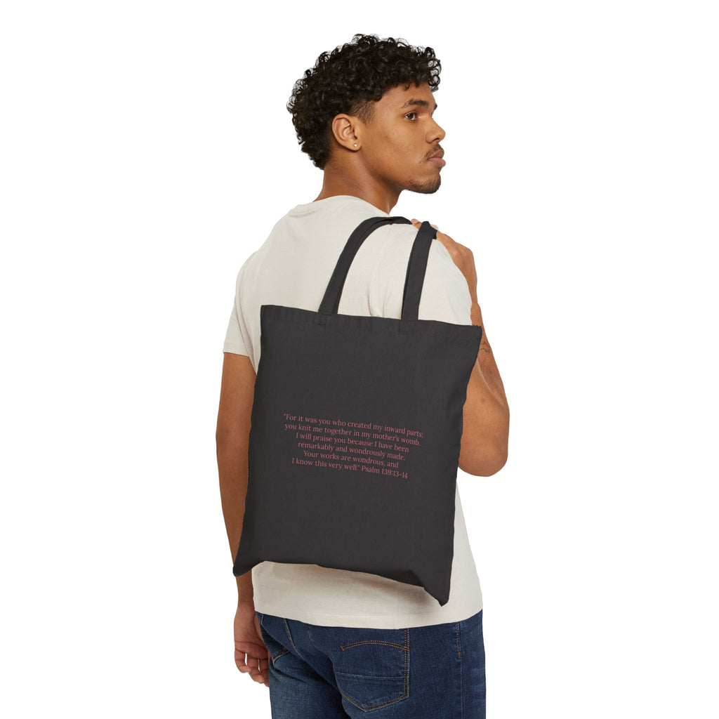 Made for More Tote | Psalm 139 | Christian Tote Bag | Faith