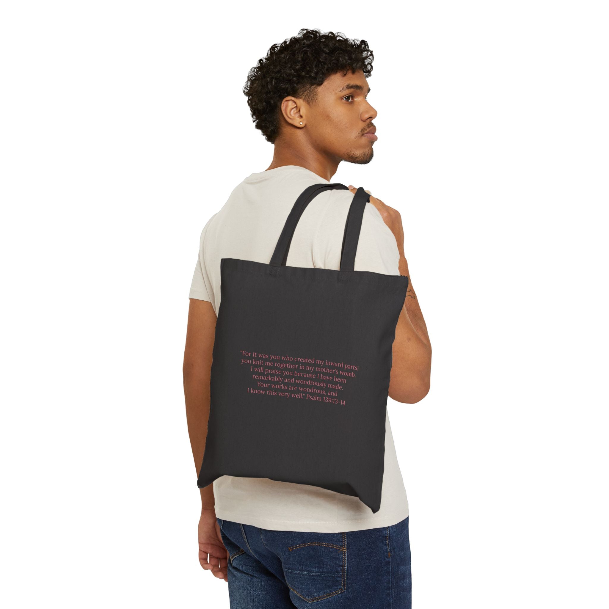 Made for More Tote | Psalm 139 | Christian Tote Bag | Faith