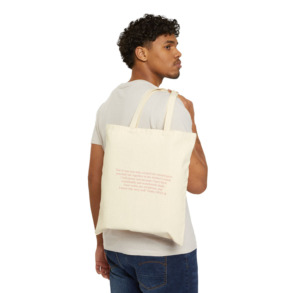 Made for More Tote | Psalm 139 | Christian Tote Bag | Faith