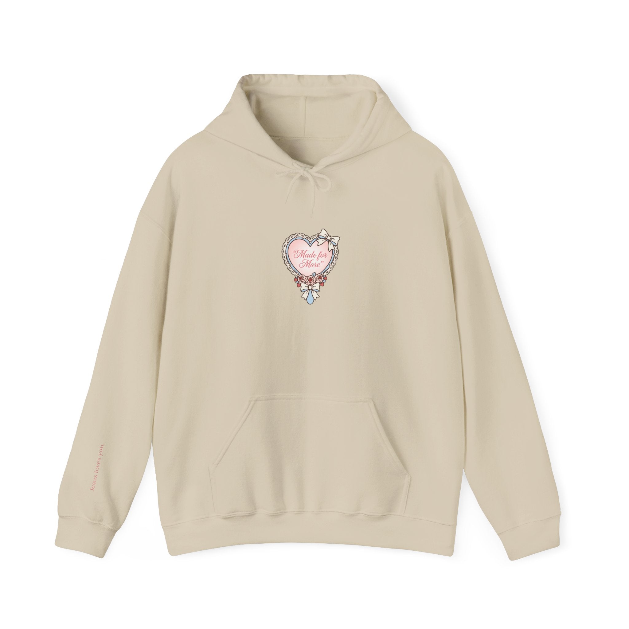 Made for More Hoodie | Psalm 139 | Faith-based Clothing | Christian