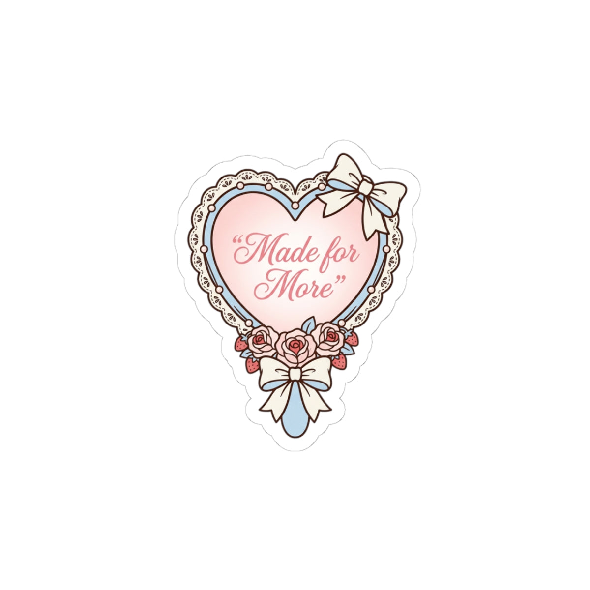 Made for More Heart Sticker | Faith | Christian | Sticker